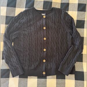 Lands’ End Cotton Drifter Cardigan
